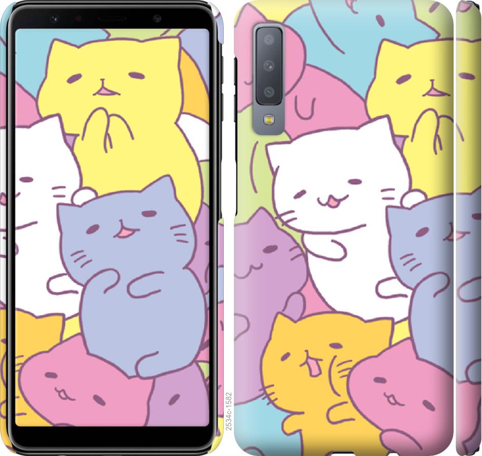 

Чехол на Samsung Galaxy A7 (2018) A750F Котики