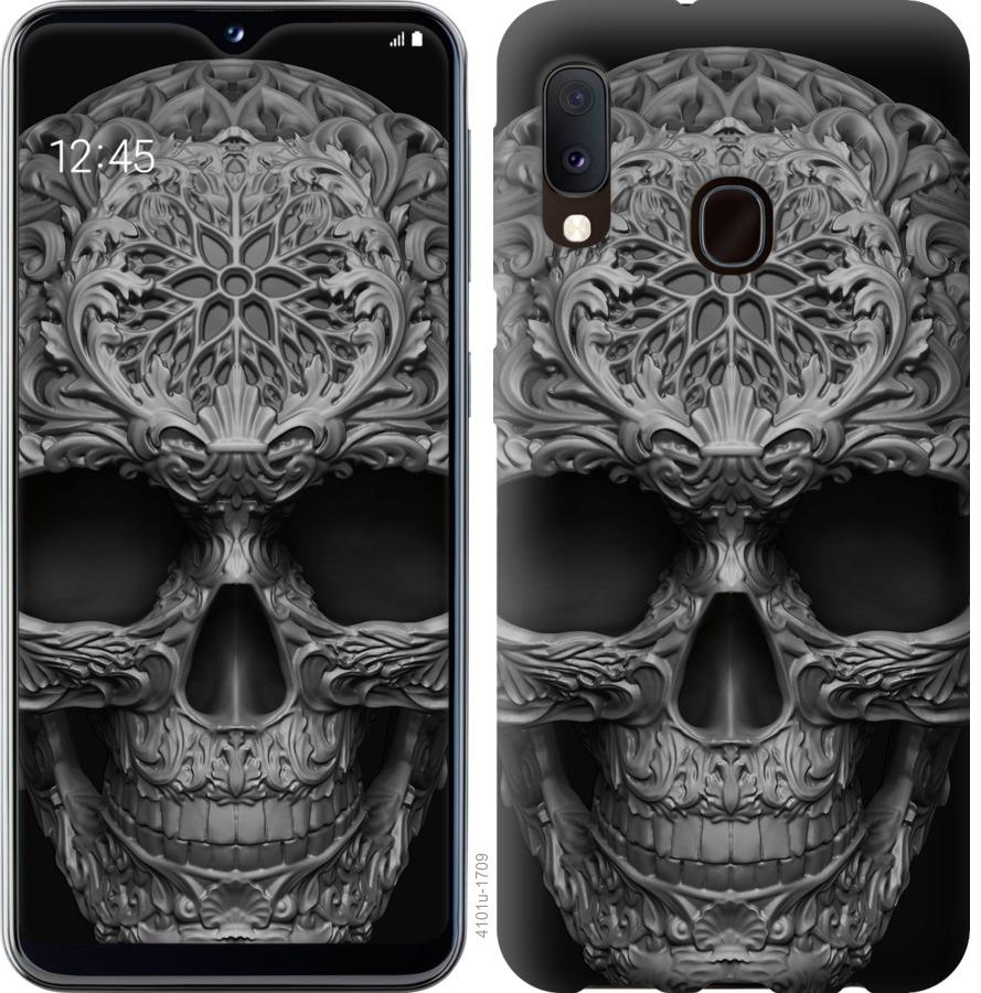

Чохол на Samsung Galaxy A10s A107F skull-ornament