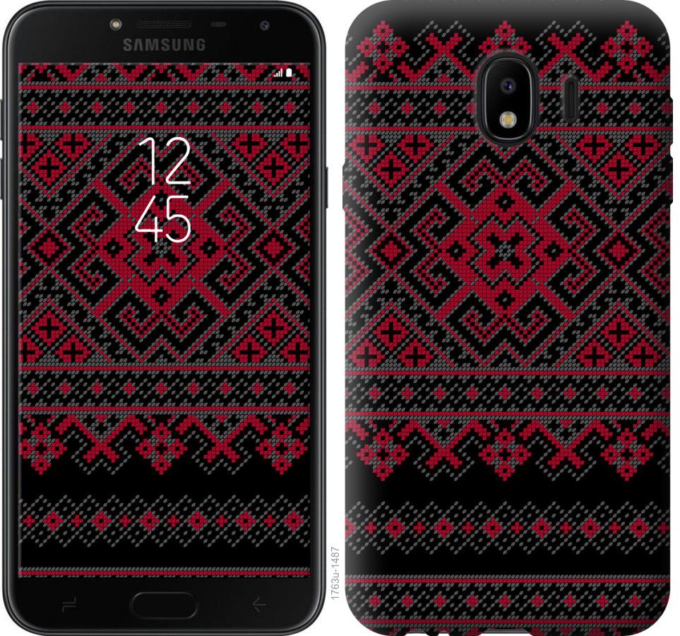 

Чохол на Samsung Galaxy J4 2018 Вишиванка 52