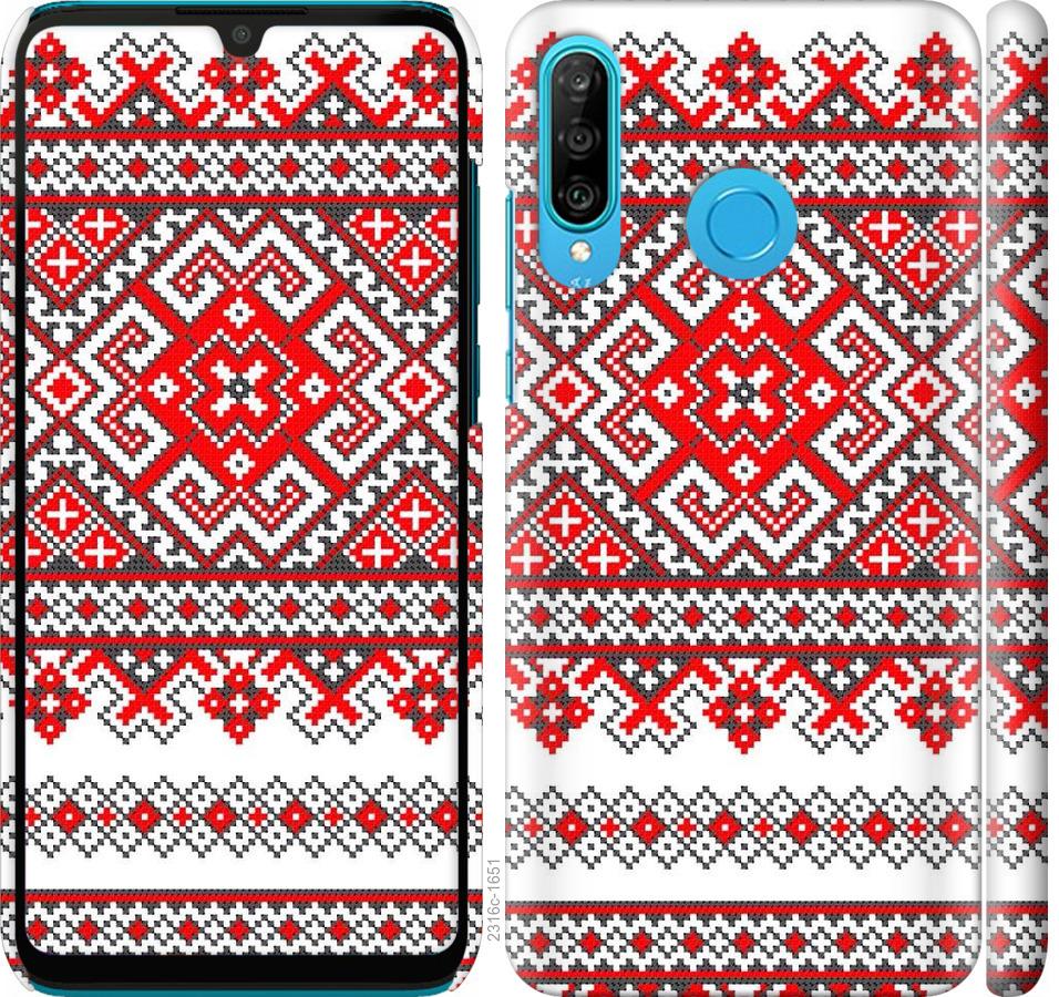 

Чохол на Huawei P30 Lite Вишиванка