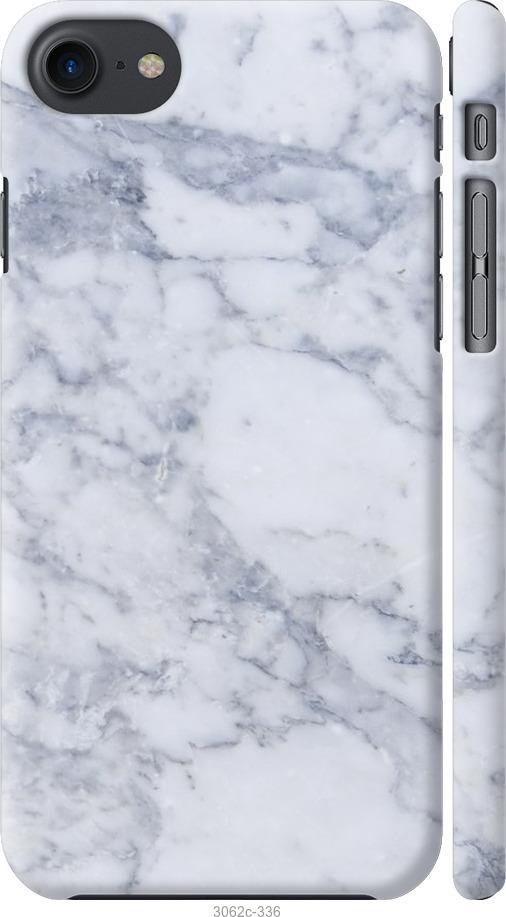 

Чохол на iPhone 8 Блакитний мармур