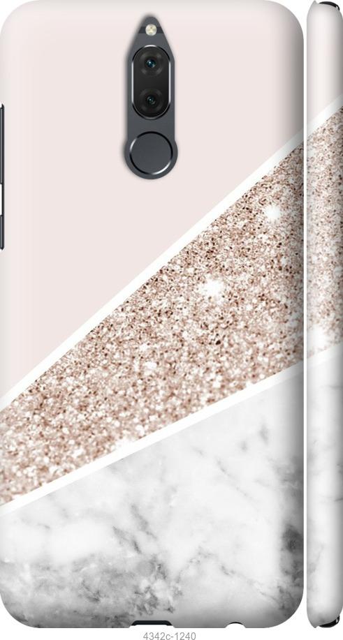 

Чехол на Huawei Mate 10 Lite Пастельный мрамор