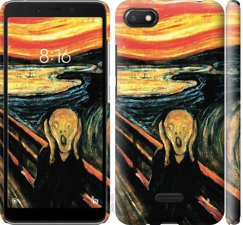 

Чехол на Xiaomi Redmi 6A Крик Мунка