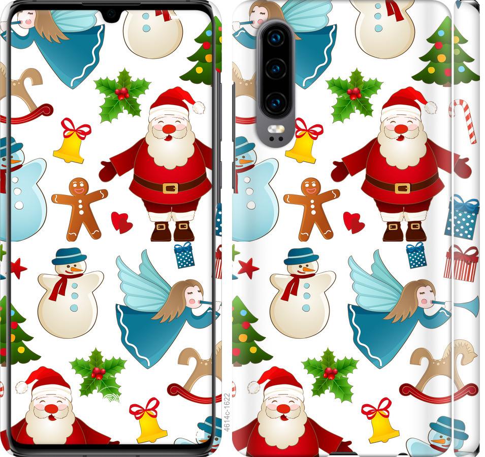 

Чехол на Huawei P30 Новогодний 1