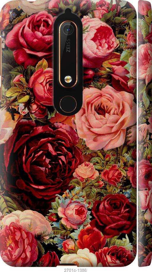 

Чехол на Nokia 6.1 Цветущие розы