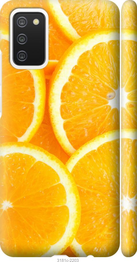 

Чохол на Samsung Galaxy A03s A037F Частки апельсина