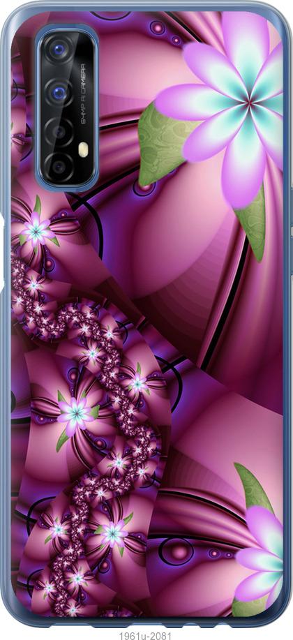 

Чехол на Realme 7 Цветочная мозаика