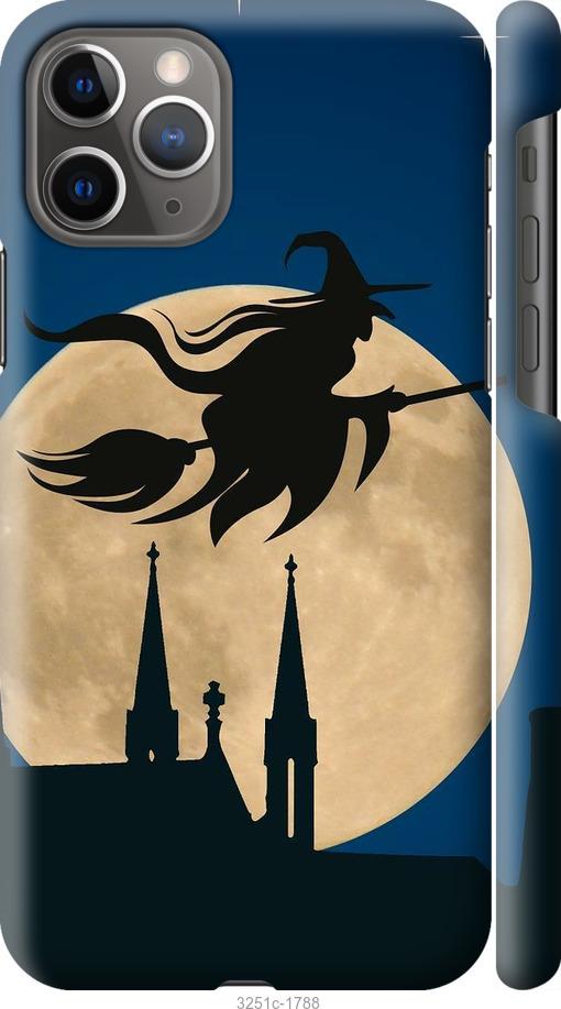 

Чехол на iPhone 11 Pro Ведьма на метле v2