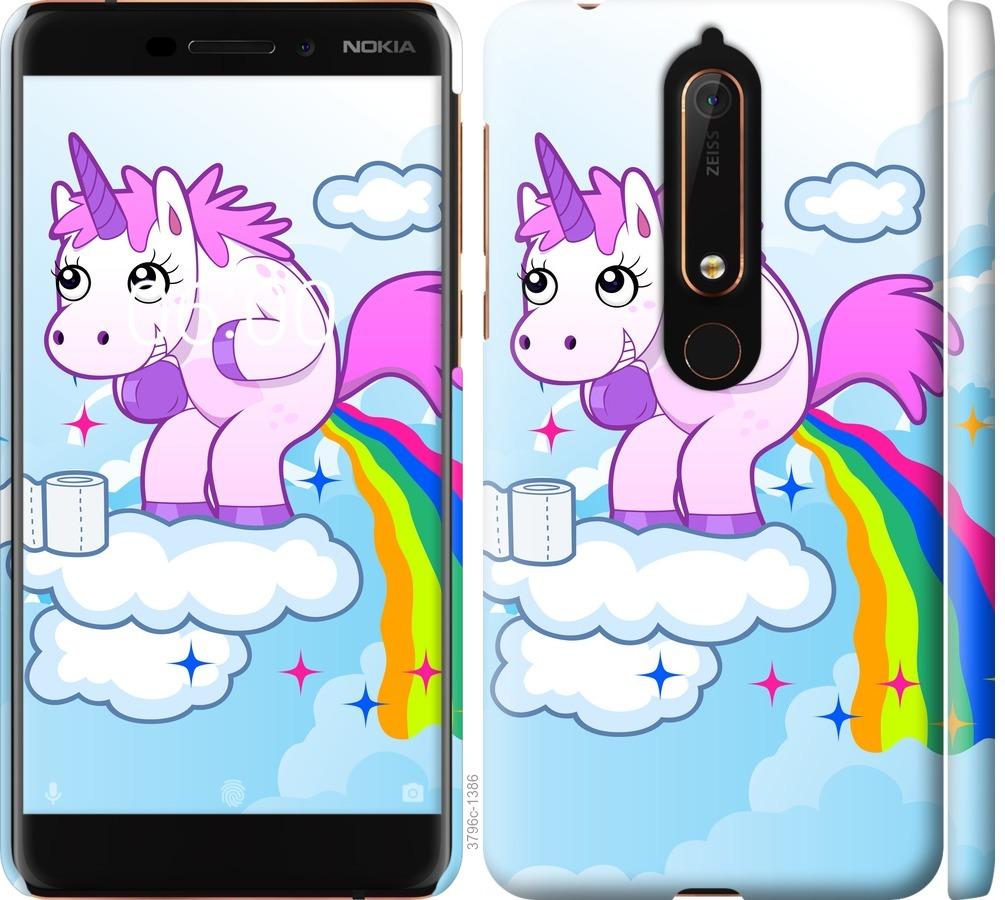 

Чохол на Nokia 6.1 єдиноріг