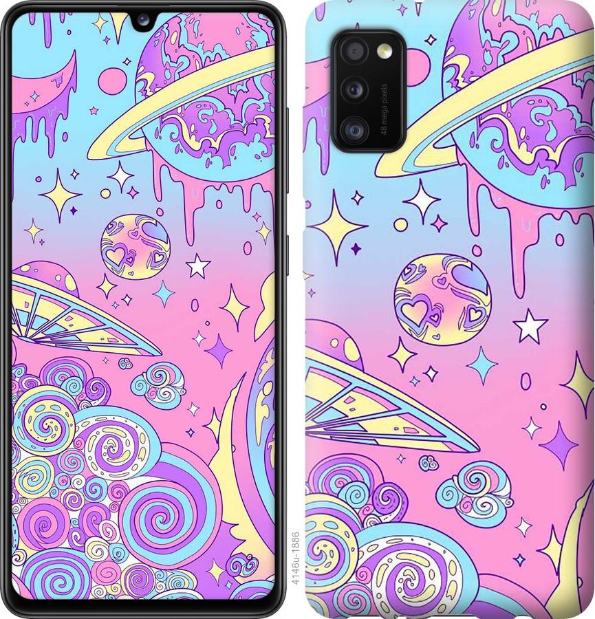 

Чохол на Samsung Galaxy A41 A415F Рожева галактика