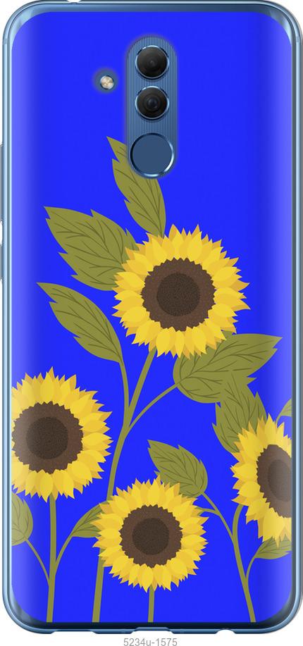 

Чохол на Huawei Mate 20 Lite Подсолнухи v2