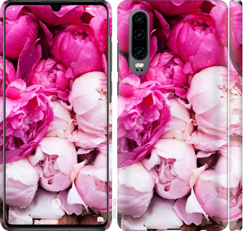 

Чохол на Huawei P30 Рожеві півонії