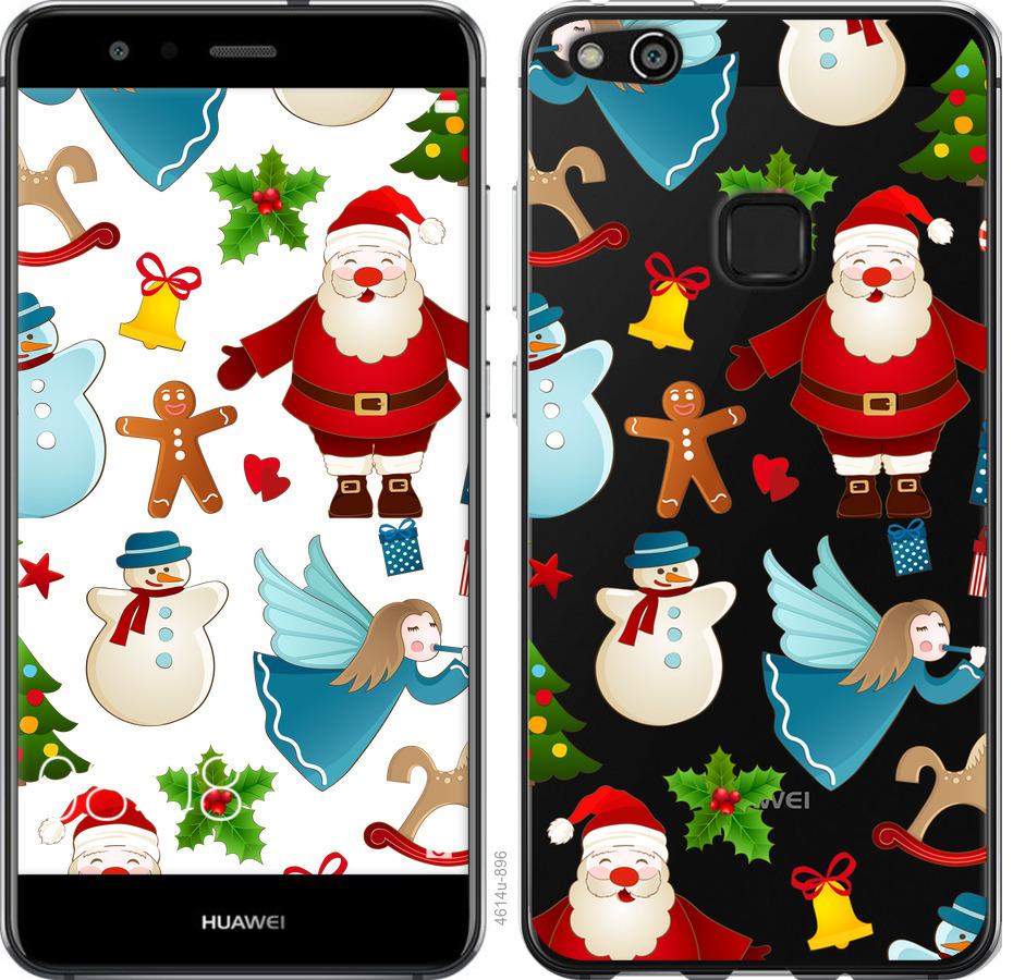 

Чехол на Huawei P10 Lite Новогодний 1