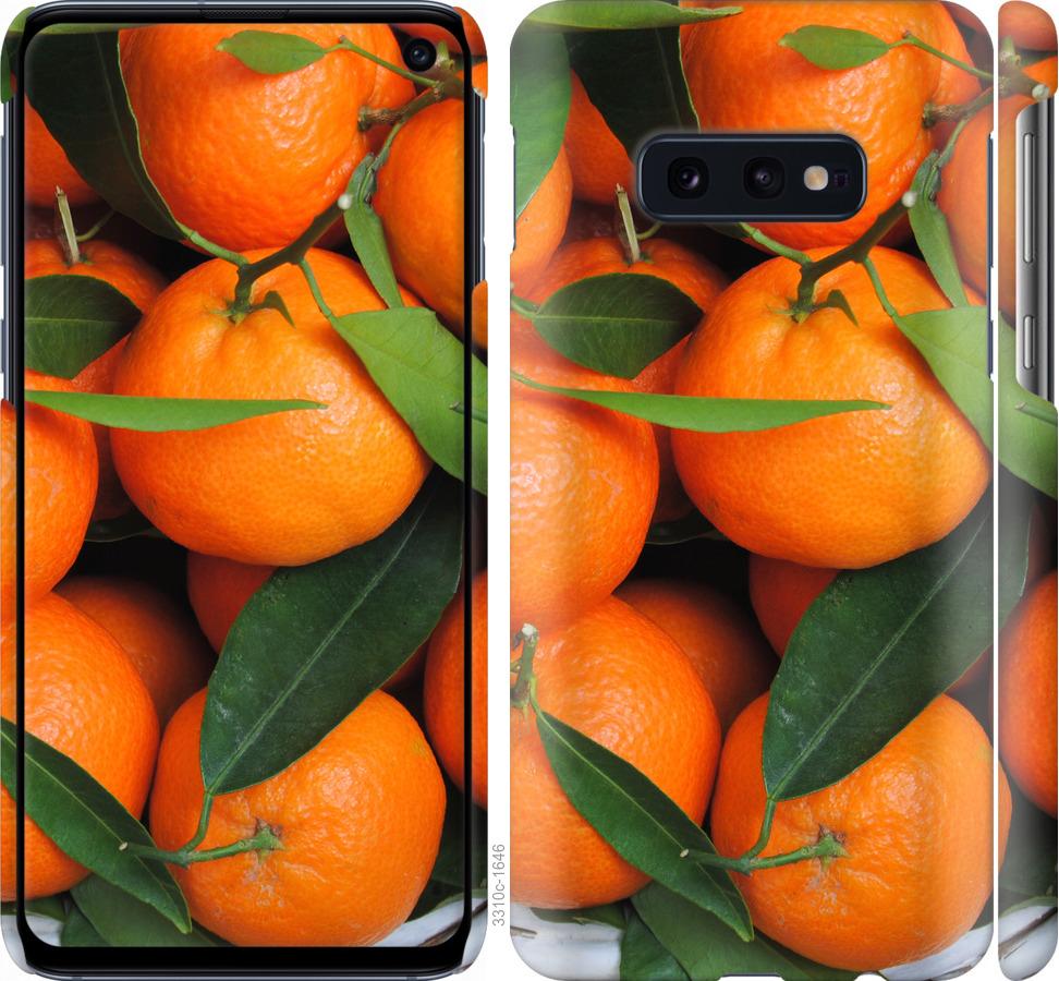 

Чохол на Samsung Galaxy S10e мандарини