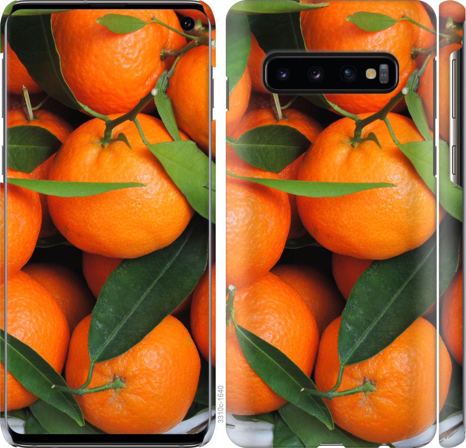 

Чохол на Samsung Galaxy S10 мандарини