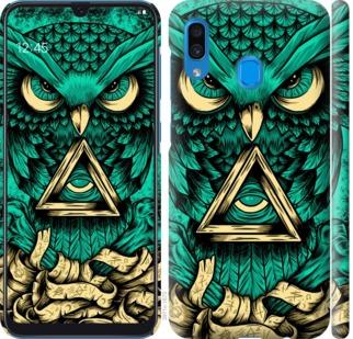 

Чохол на Samsung Galaxy A20 2019 A205F Сова Арт-тату