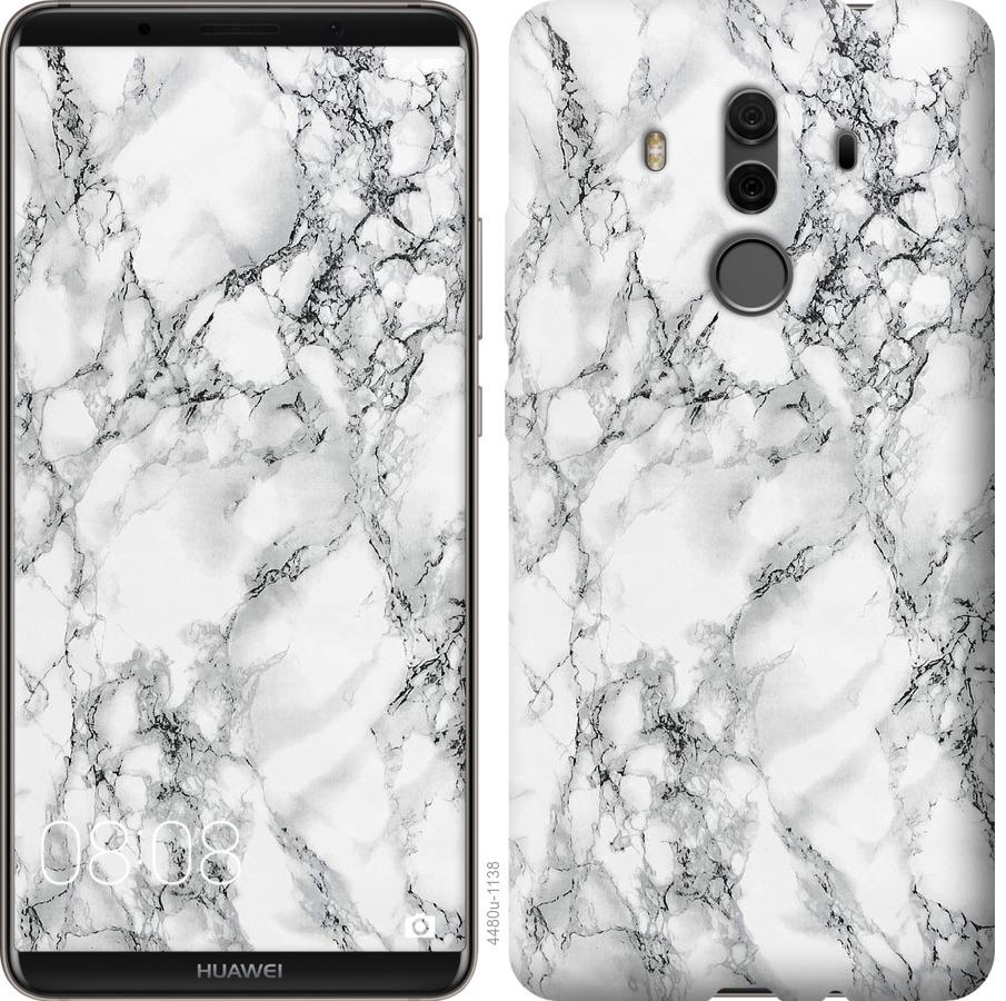 

Чохол на Huawei Mate 10 Pro мармур білий