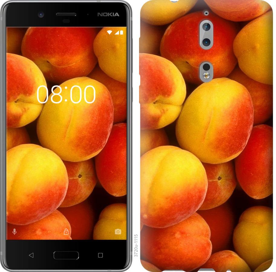 

Чехол на Nokia 8 Абрикоски