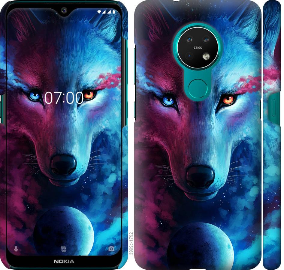 

Чохол на Nokia 7.2 Арт-вовк
