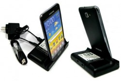 Оригинальное новое устройство - кредл / док станция и док станция с дополнительным слотом для батареи! Идеальное изобретение для Samsung Galaxy Note GT-N7000! 
