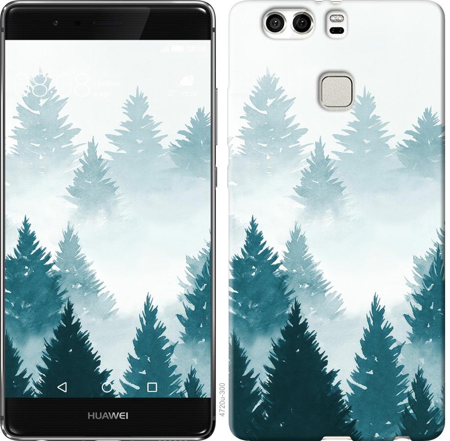

Чохол на Huawei P9 Plus Акварельні Ялинки