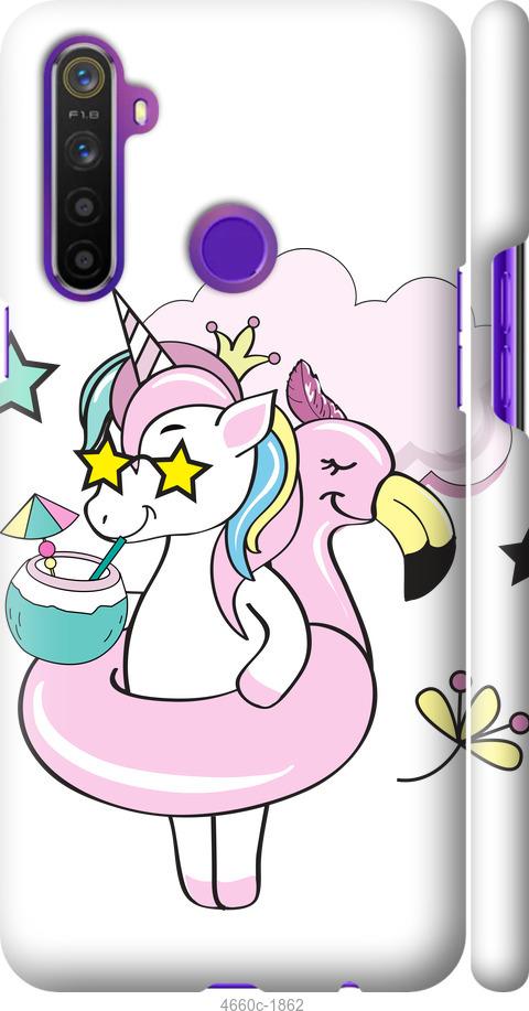 

Чехол на Realme 5 Crown Unicorn