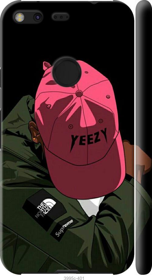 

Чехол на Google Pixel XL logo de yeezy