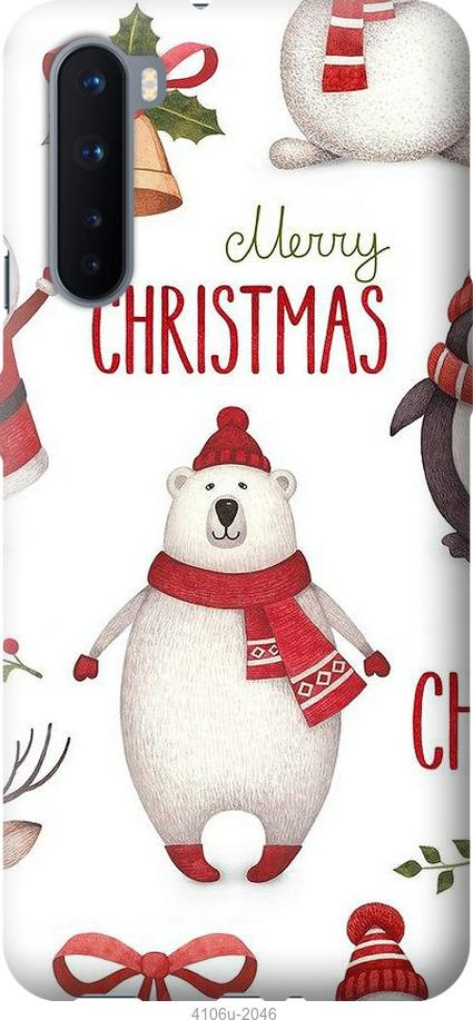 

Чехол на OnePlus Nord Merry Christmas