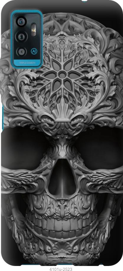 

Чохол на ZTE Blade A71 skull-ornament
