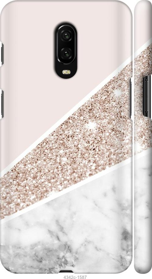 

Чехол на OnePlus 6T Пастельный мрамор