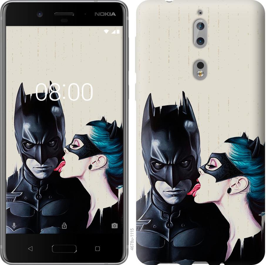 

Чехол на Nokia 8 Бэтмен