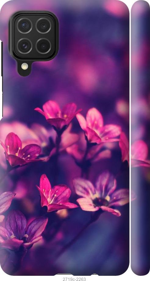 

Чехол на Samsung Galaxy M62 Пурпурные цветы