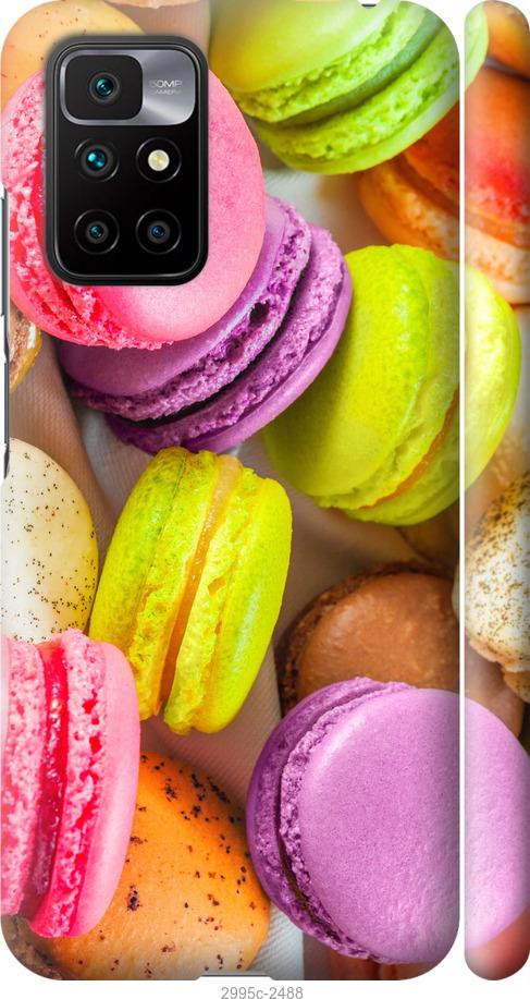 

Чехол на Xiaomi Redmi 10 Макаруны