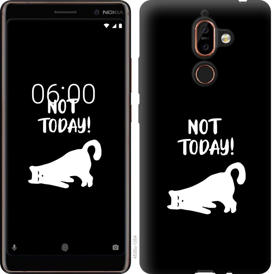 

Чохол на Nokia 7 Plus Втомлений кіт