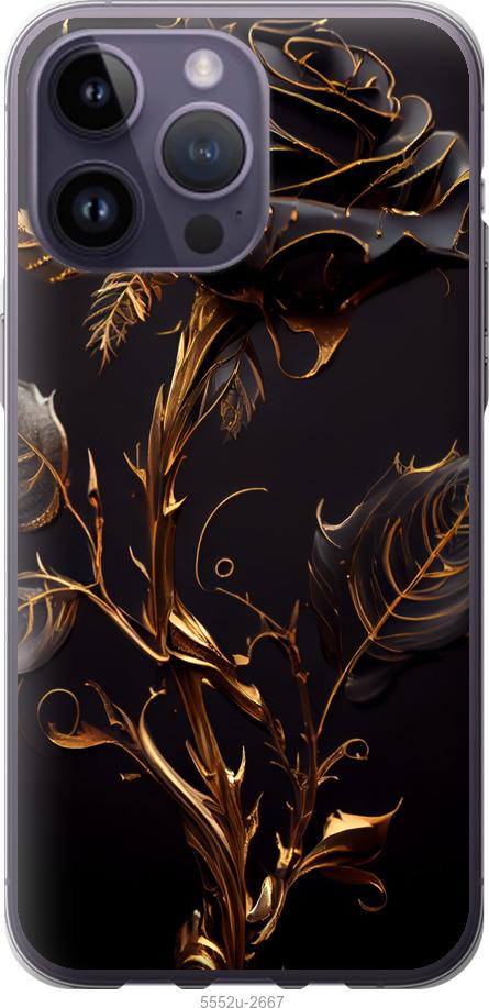 

Чехол на iPhone 14 Pro Max Роза 3