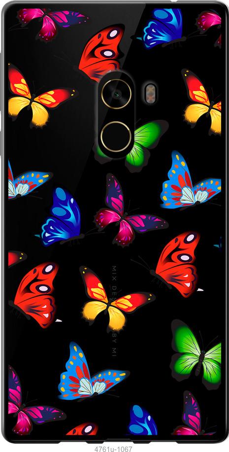 

Чехол на Xiaomi Mi MiX 2 Красочные мотыльки