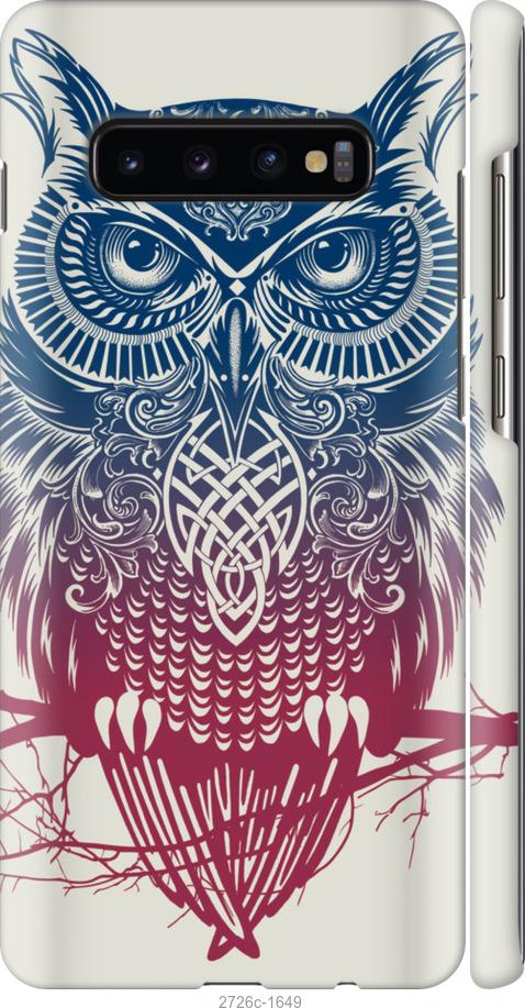 

Чехол на Samsung Galaxy S10 Plus Сова 2