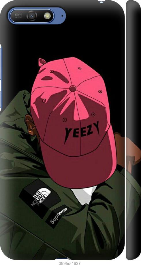 Чехол на Huawei Y6 2018 logo de yeezy