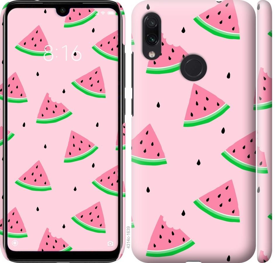 

Чехол на Xiaomi Redmi Note 7 Розовый арбуз