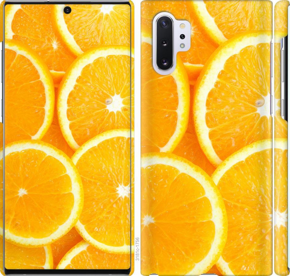 

Чохол на Samsung Galaxy Note 10 Plus Частки апельсина