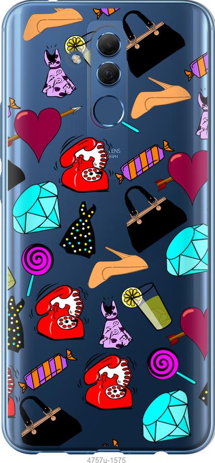 

Чехол на Huawei Mate 20 Lite stickers