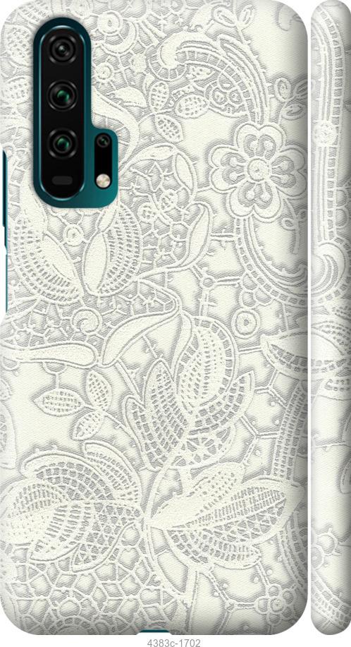 

Чехол на Huawei Honor 20 Pro Белое кружево