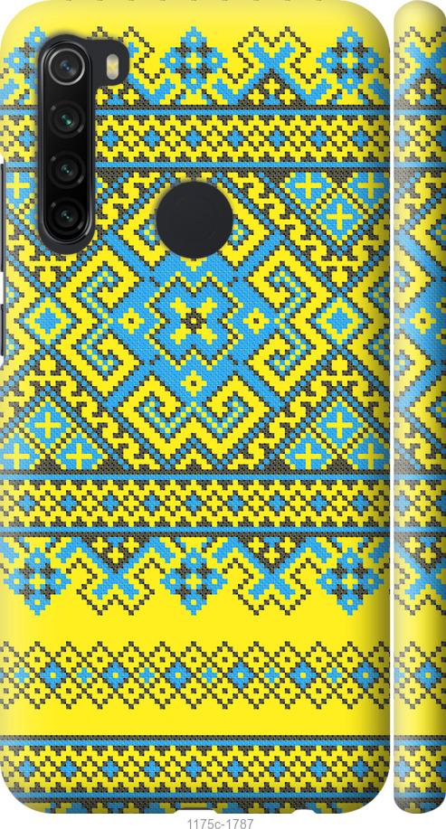 Чехол на Xiaomi Redmi Note 8 Вышиванка 41