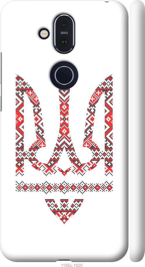 

Чехол на Nokia 8.1 Герб - вышиванка