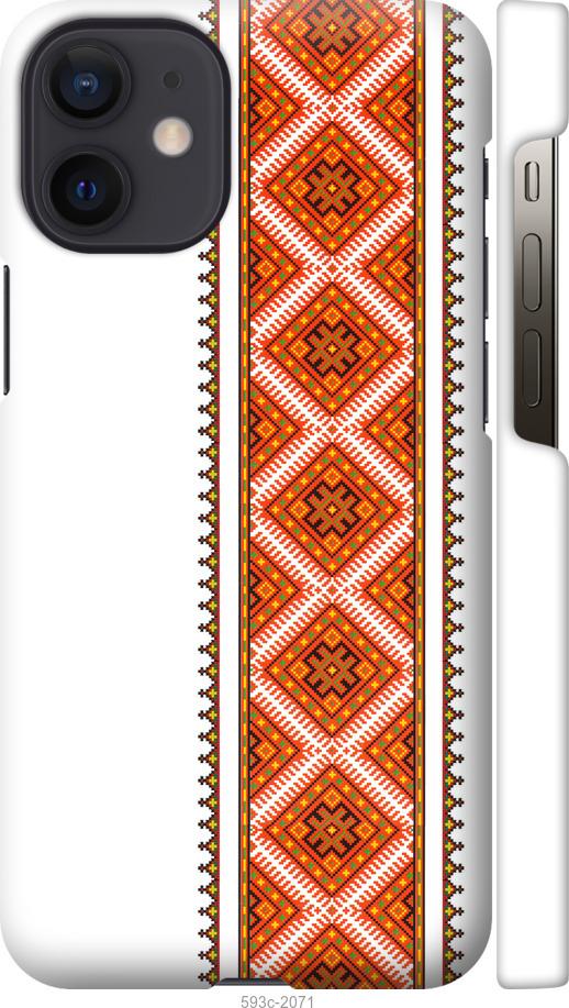 Чохол на iPhone 12 Mini Вишиванка 25