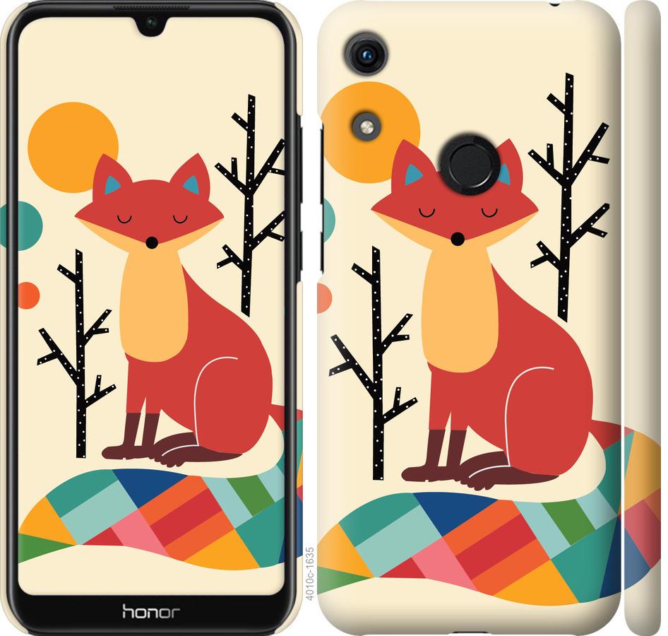 

Чехол на Huawei Honor 8A Rainbow fox