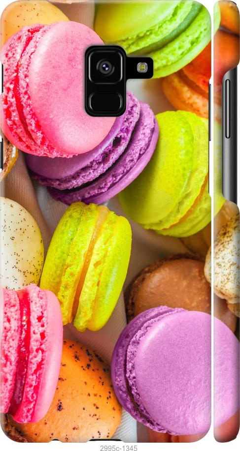 

Чехол на Samsung Galaxy A8 Plus 2018 A730F Макаруны