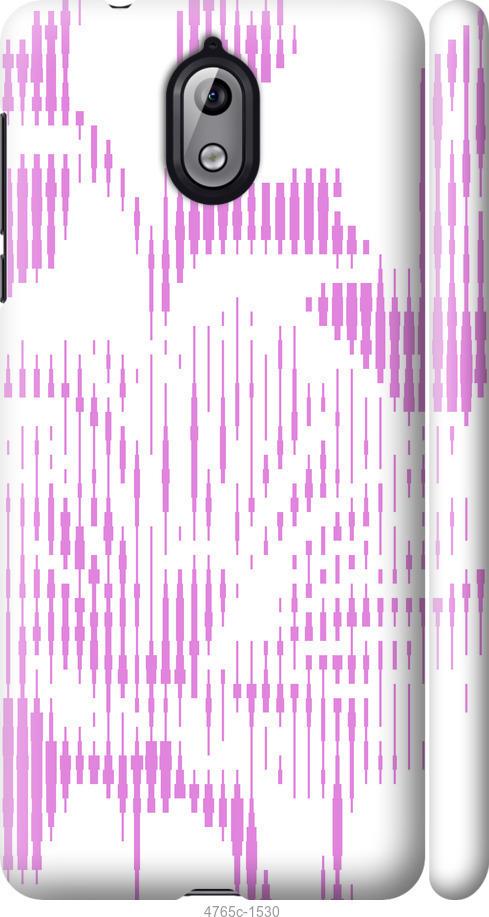 

Чехол на Nokia 3.1 Розовый бутон. Цветок. Pink Flower Bloom