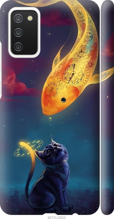 

Чехол на Samsung Galaxy A02s A025F Кошкин сон