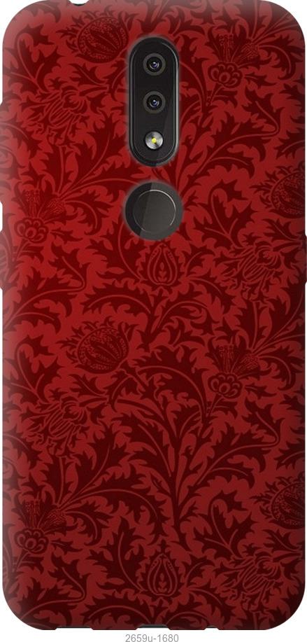 

Чехол на Nokia 4.2 Чехол цвета бордо